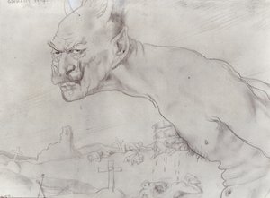 1914年，威廉皇帝成为魔鬼 作者 威廉·奥彭